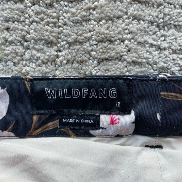 Wildfang Floral Bloom Empower Trousers Size 12 - Picture 5 of 8